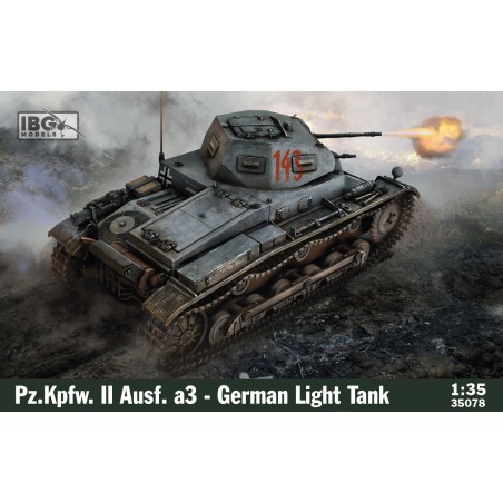 Pz.Kpfw.II Ausf.A3 - German Light Tank  -  IBG (1/35)