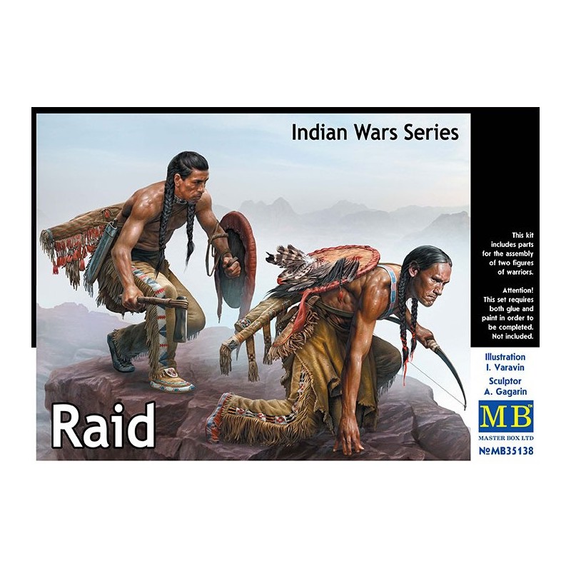 Indian Wars Series "Raid"  -  Master Box (1/35)