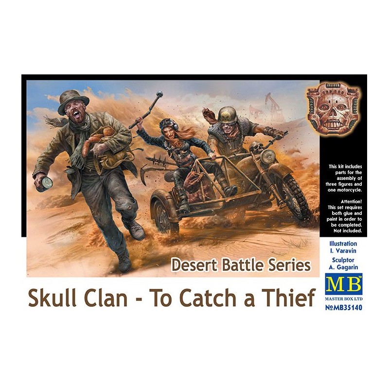 Desert Battle Series Skull Clan "To Catch a Thief"   -  Master Box (1/35)