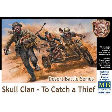 Desert Battle Series Skull Clan "To Catch a Thief"   -  Master Box (1/35)