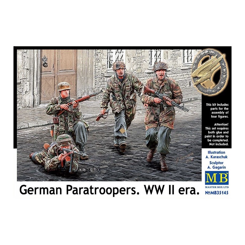 German Paratroopers WWII  -  Master Box (1/35)