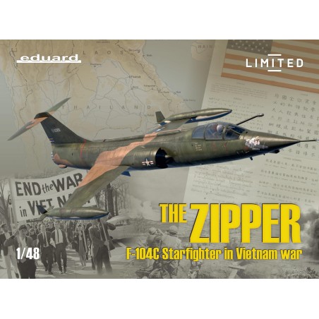 Lockheed F-104C Starfighter "The Zipper" Vietnam War (Limited)  -  Eduard (1/48)