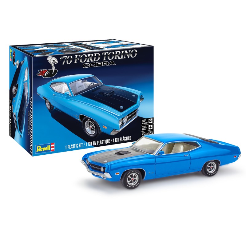 1970 Ford Torino Cobra  -  Revell (1/25)